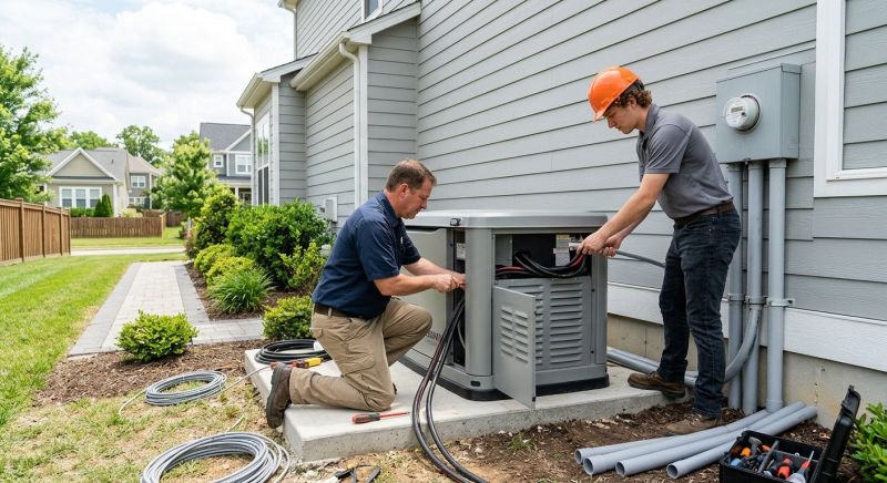 Solar Generator Installation in Roswell, GA