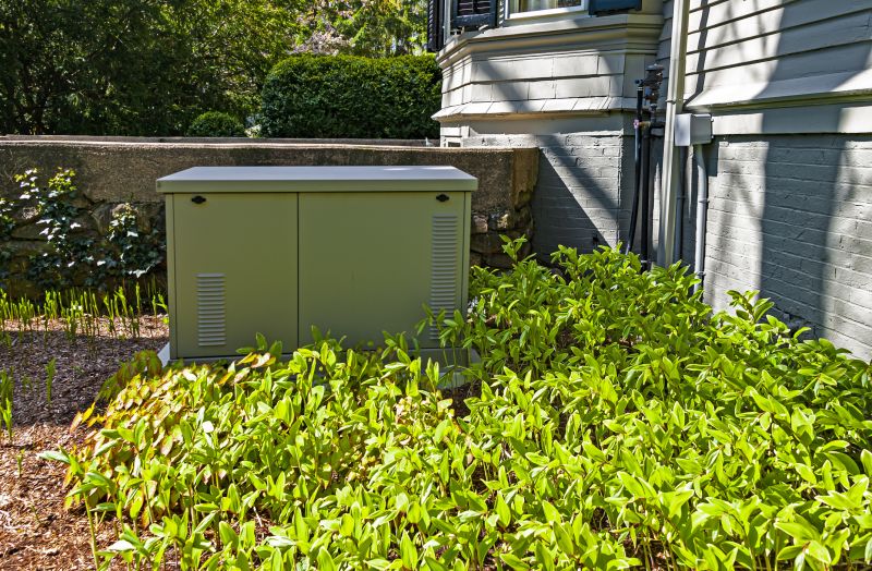 Generator Installed Outdoors
