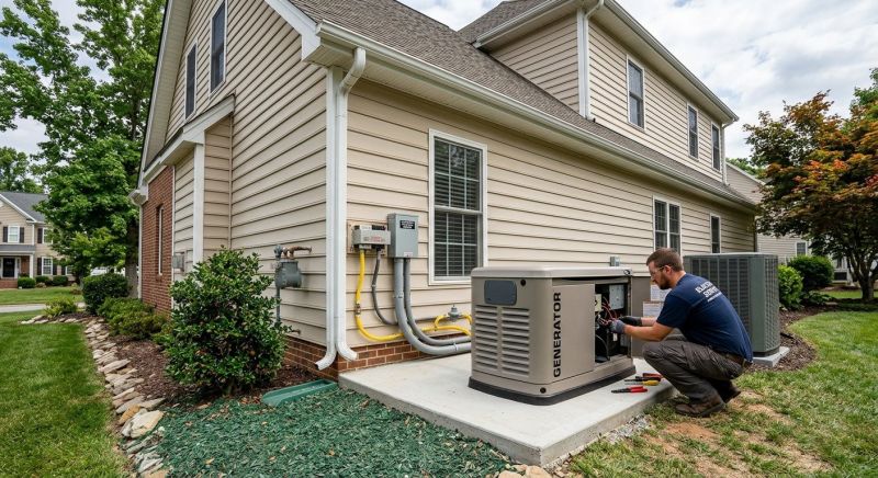 Gas Generator Installation in Denver County, CO
