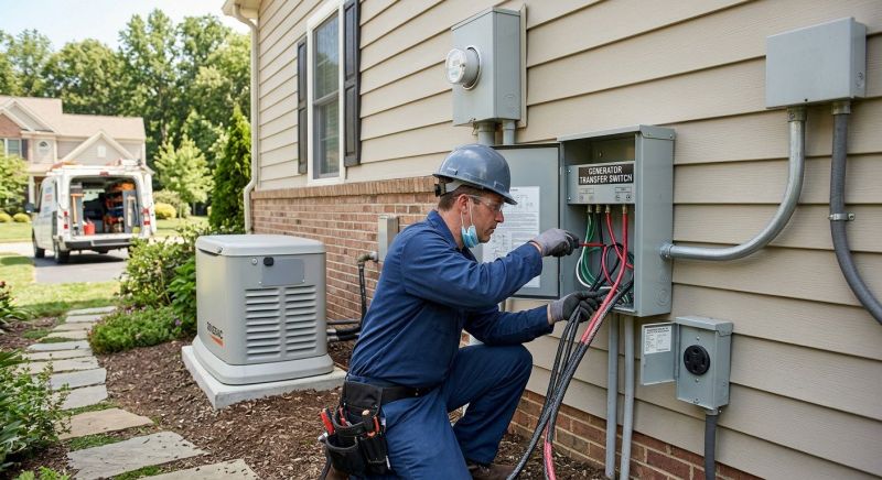 Transfer Switch Installation in Roswell, GA